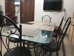 dining table and chairs