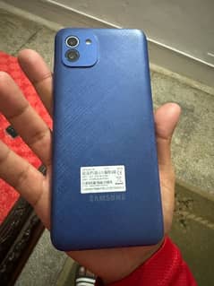 Samsung A03 in good condition