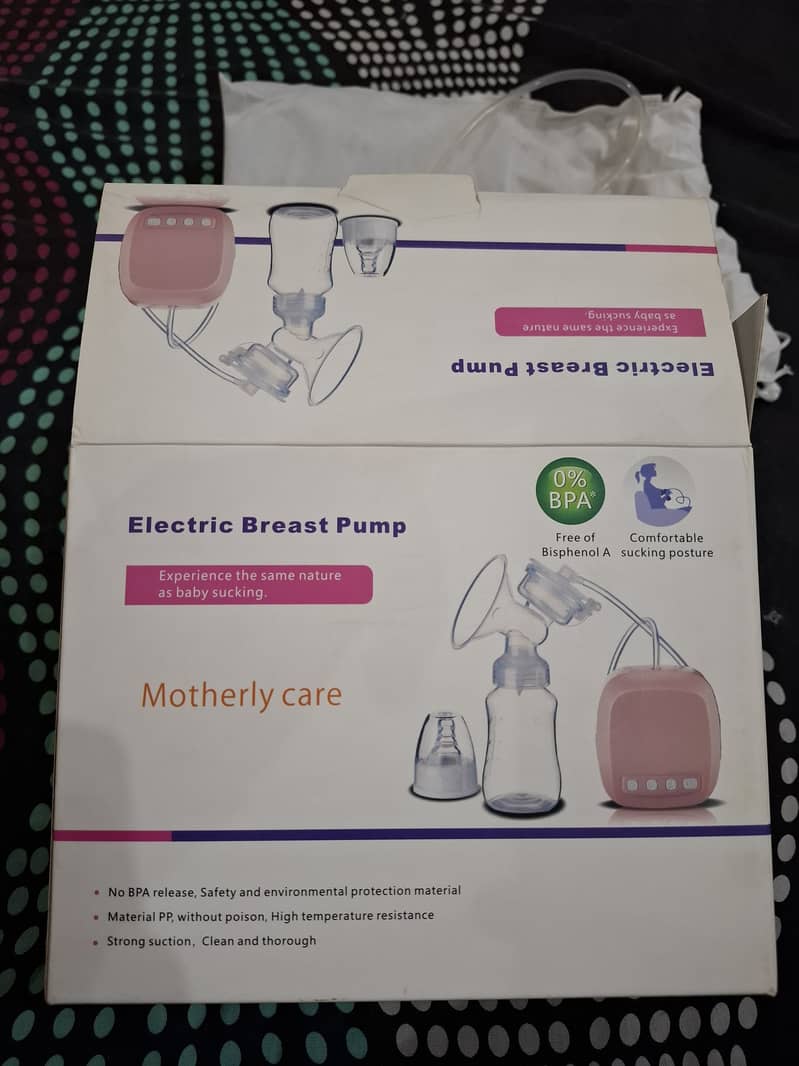 Electric Breast Pump for Sale with two bottles 3