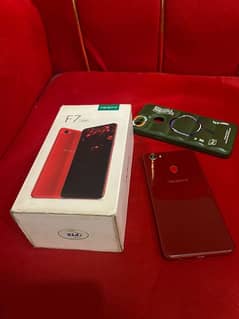 oppo F7 4 64 box 10 by 10 condition home use . .