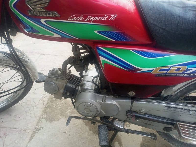 Honda cd 70 2018 model in excellent condition 0