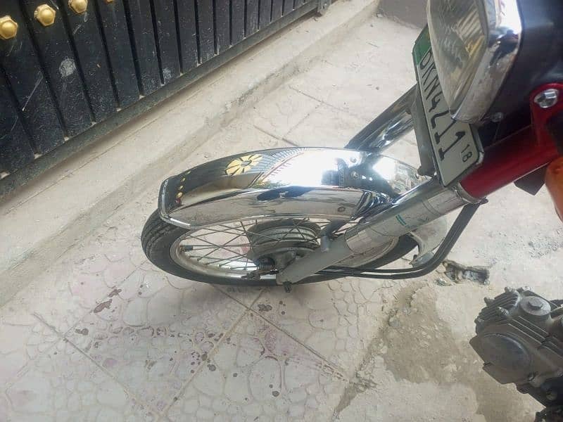 Honda cd 70 2018 model in excellent condition 3