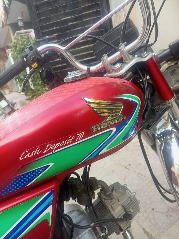 Honda cd 70 2018 model in excellent condition 6