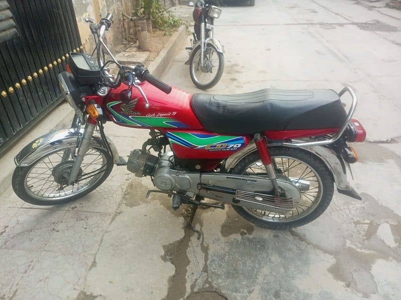 Honda cd 70 2018 model in excellent condition 7