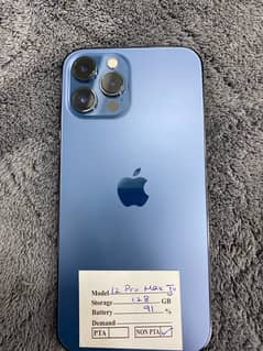 Apple Iphone 12 Pro Max 128 gb non pta jv waterpack