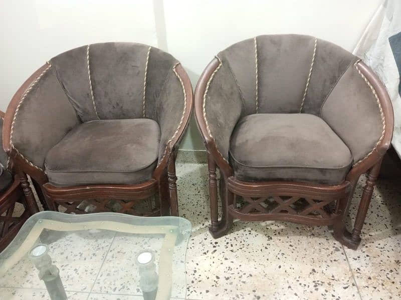 sofa set slightly used 3