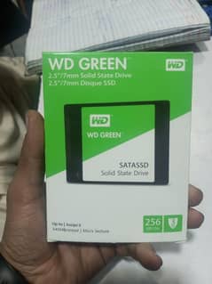 WD SSD hard 256 GB 1years warranty