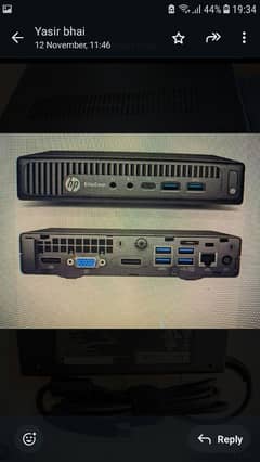 Hp EliteDesk 800 G2 Core i3 6100  6th generation  03151006832