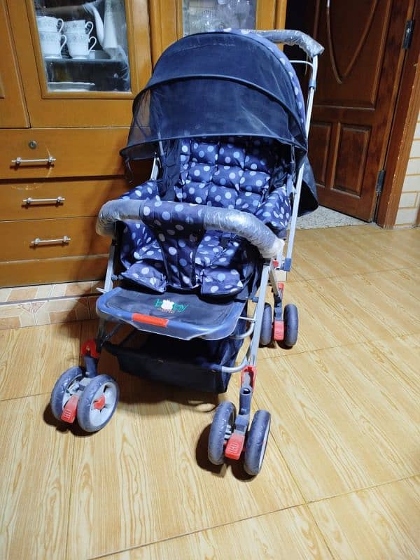 Just Used Few Months Baby World Stroller/Pram - Excellent Condition 3