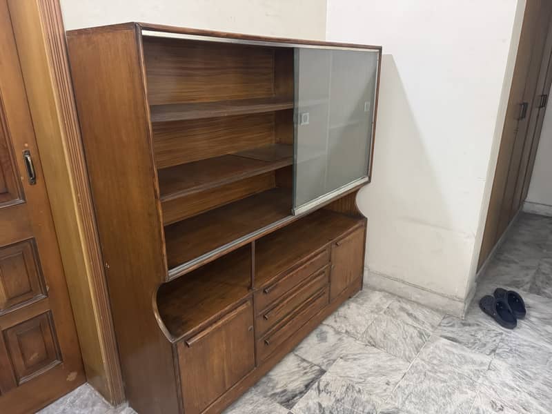 Wooden Showcase Rs 18,000. 3