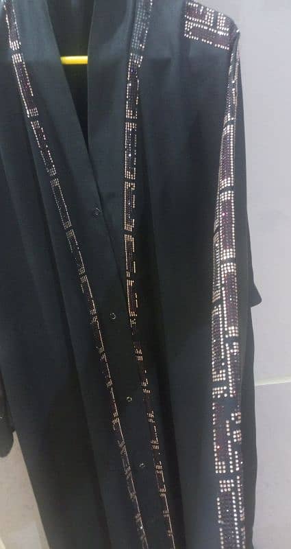 Nida fabric abaya 1