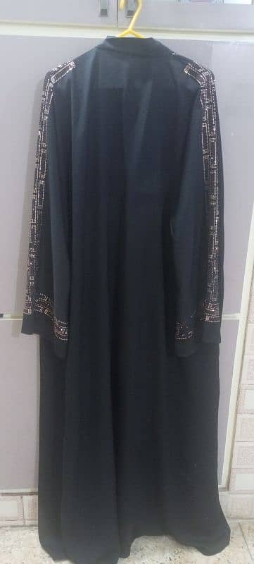 Nida fabric abaya 2