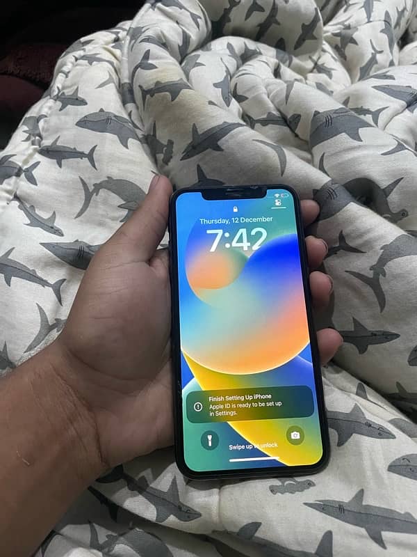 iphone x(256)gb PTA approved 0