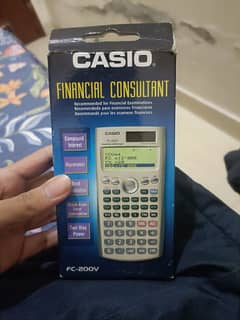 Casio financial consultant calculator