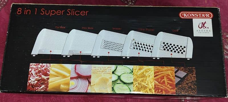 konstar 8 in 1 slicer. . . 1