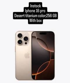 Iphone 16 pro desert titanium 256 GB (Urgent sale)