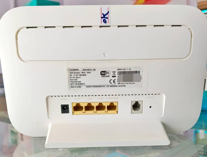 Huawei B612s-25d Cat 6 300 Mbps 4G+ LTE WiFi Router use Best Caonditio 1