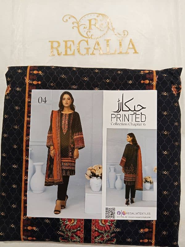 3PC LAWN UNSTITCHED BRANDS COLLECTION 13