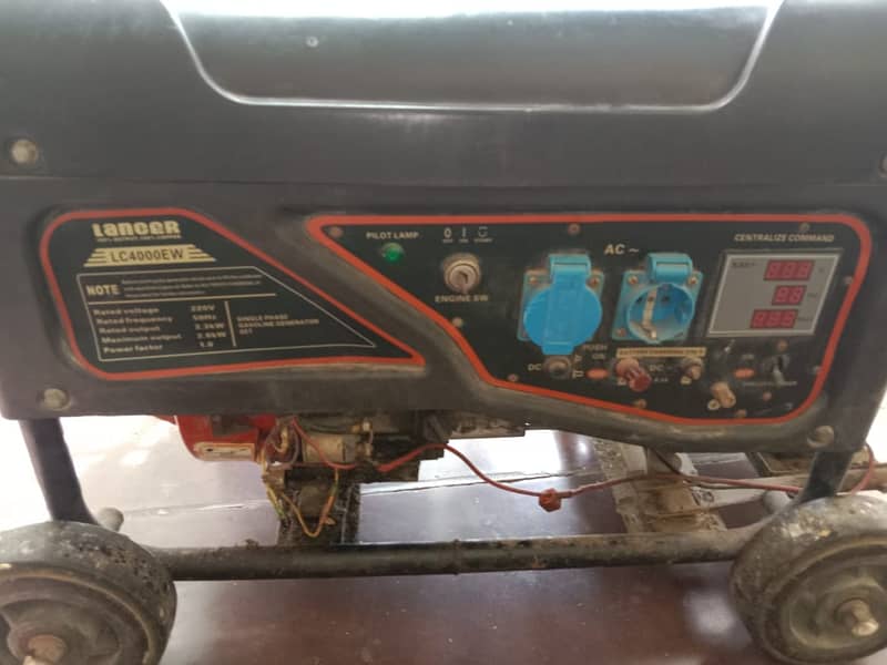 Urgent sale generator 3kv Loncin 1