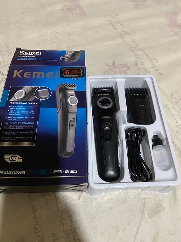 kemei shaver trimmer machine mens 0