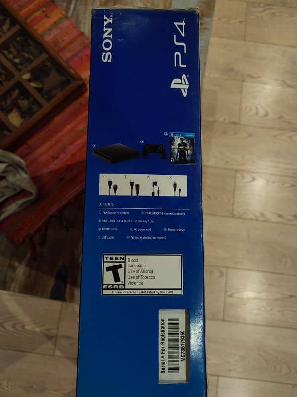 PS4 Slim (500GB) with 2 controllers and 7 Games 5