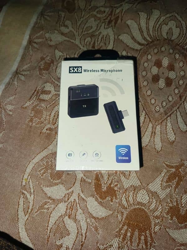 Wireless Microphone SX8 For Sale just 1 Day used 2