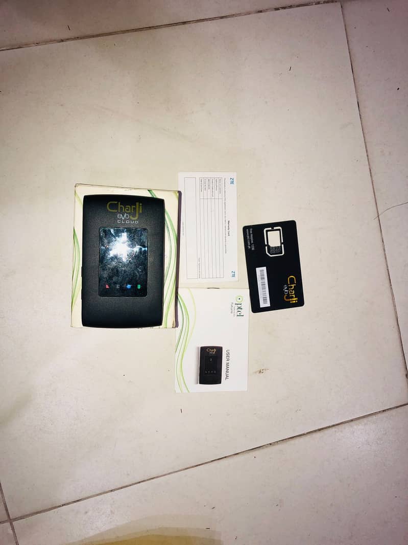 Evo Charji PTCL 4G For Sale. 4