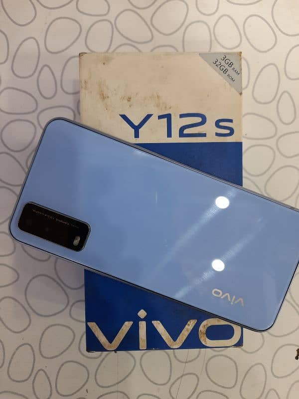 VIVO Y12S 3GB RAM 32GB MEMORY SET CHARGER AND BOX 0