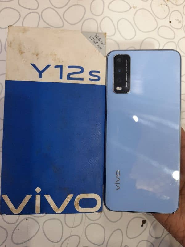 VIVO Y12S 3GB RAM 32GB MEMORY SET CHARGER AND BOX 1