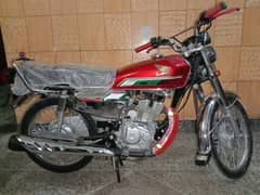 Honda 125 self start brand new condition