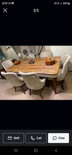 stylish luxurious dining table urgent selling