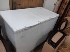 Haier Double door freezer.