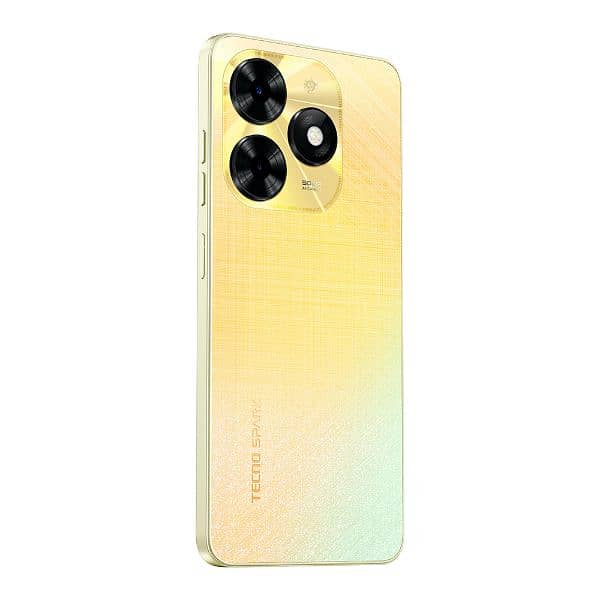 Techno spark 20c golden color 2