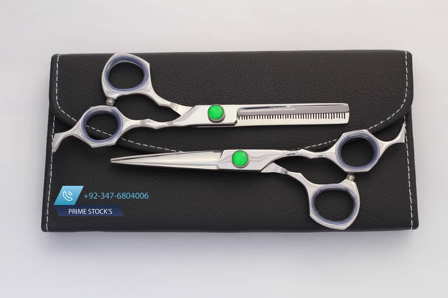 Hair Professional Hairdressing Scissors Thinning Barber scissors set 2