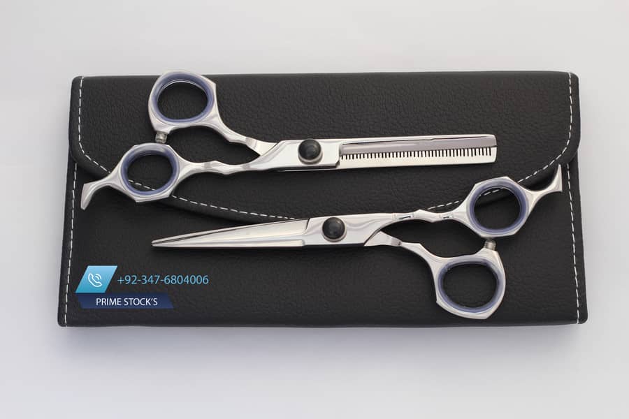 Hair Professional Hairdressing Scissors Thinning Barber scissors set 3