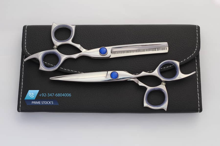 Hair Professional Hairdressing Scissors Thinning Barber scissors set 8