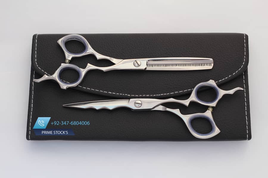 Hair Professional Hairdressing Scissors Thinning Barber scissors set 9