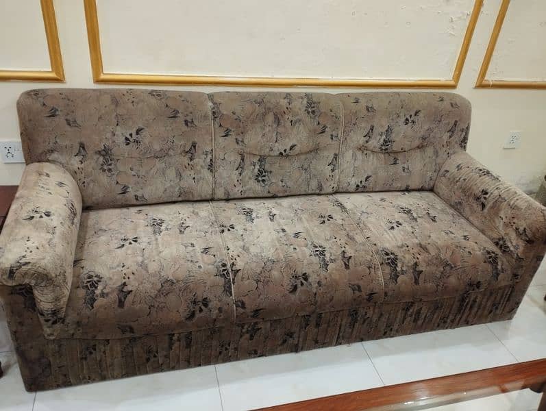 SOFA SET ( 5 seater 3 + 1 + 1 ) 1