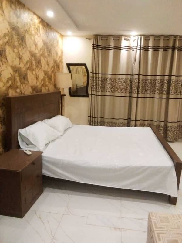 1 Bed Luxury Furnished Studio Apartment Available For Rent in Sector F Bahria Town Lahore 1