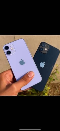 iPhone 12 mini 64GB 90+ health non pta sim non active only air cross