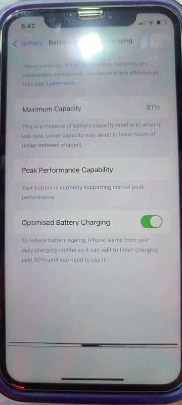 iPhone XR 128gb pta approved , 80+ battery health 5