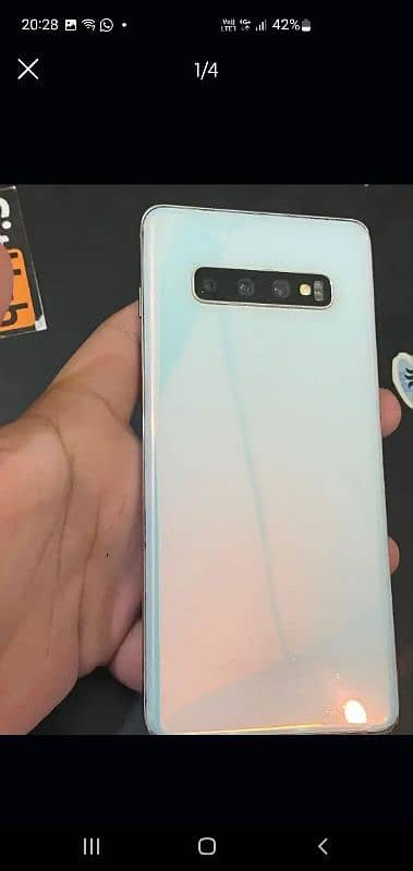 Samsung  s10 + official  pta  proved 0