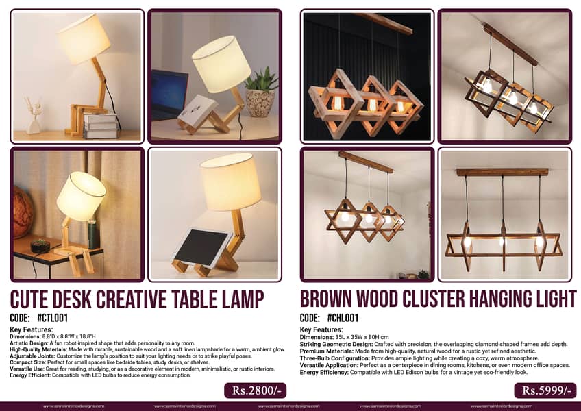 Wooden lamps For Sell we are the manufacturer 4