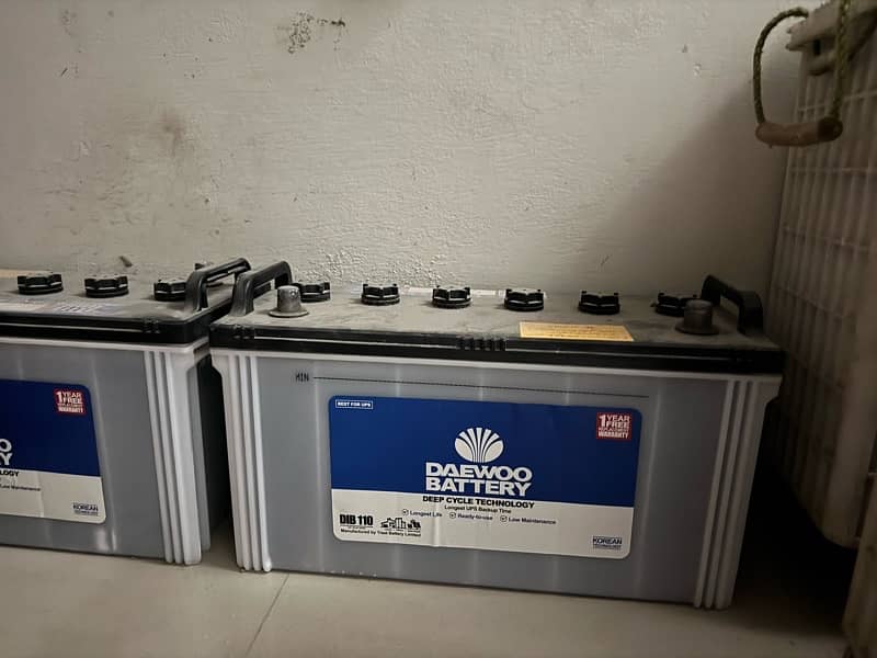 Daewoo batteries brand new 0