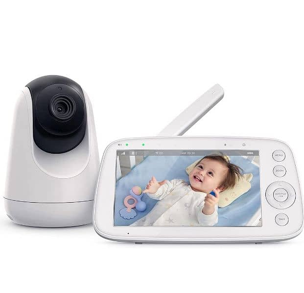 VAVA Baby Monitor 5" 720P Video Baby Monitor with Pan-Tilt-Zoom Camera 1