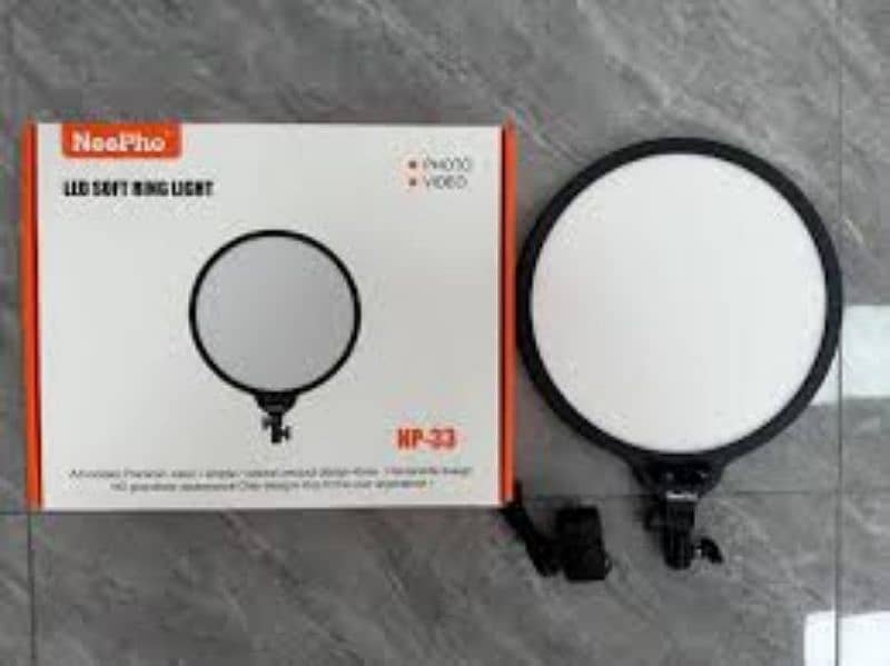 Soft camera light with stand 0