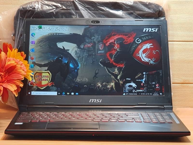 MSI GAMING LAPTOP (Core i7 9th Gen) 32/256/1tb (GTX 1660ti Graphics) 5