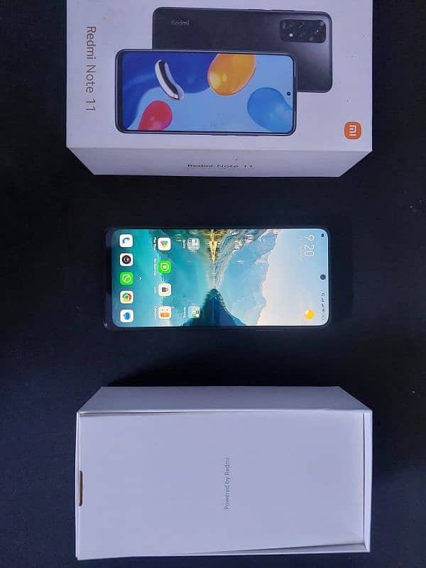 Redmi Note 11 with box and Charger 2