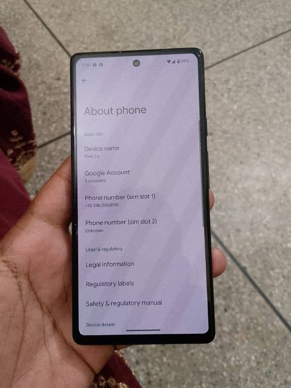 Google pixel 6a 4 months sim time All ok Sell/Exchange 1