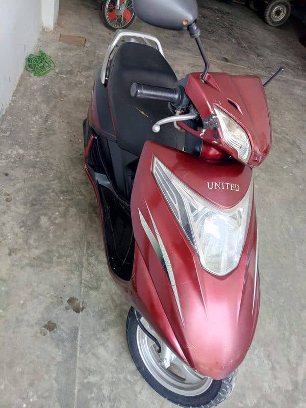 united scooter good condition ha just buy and drive 2